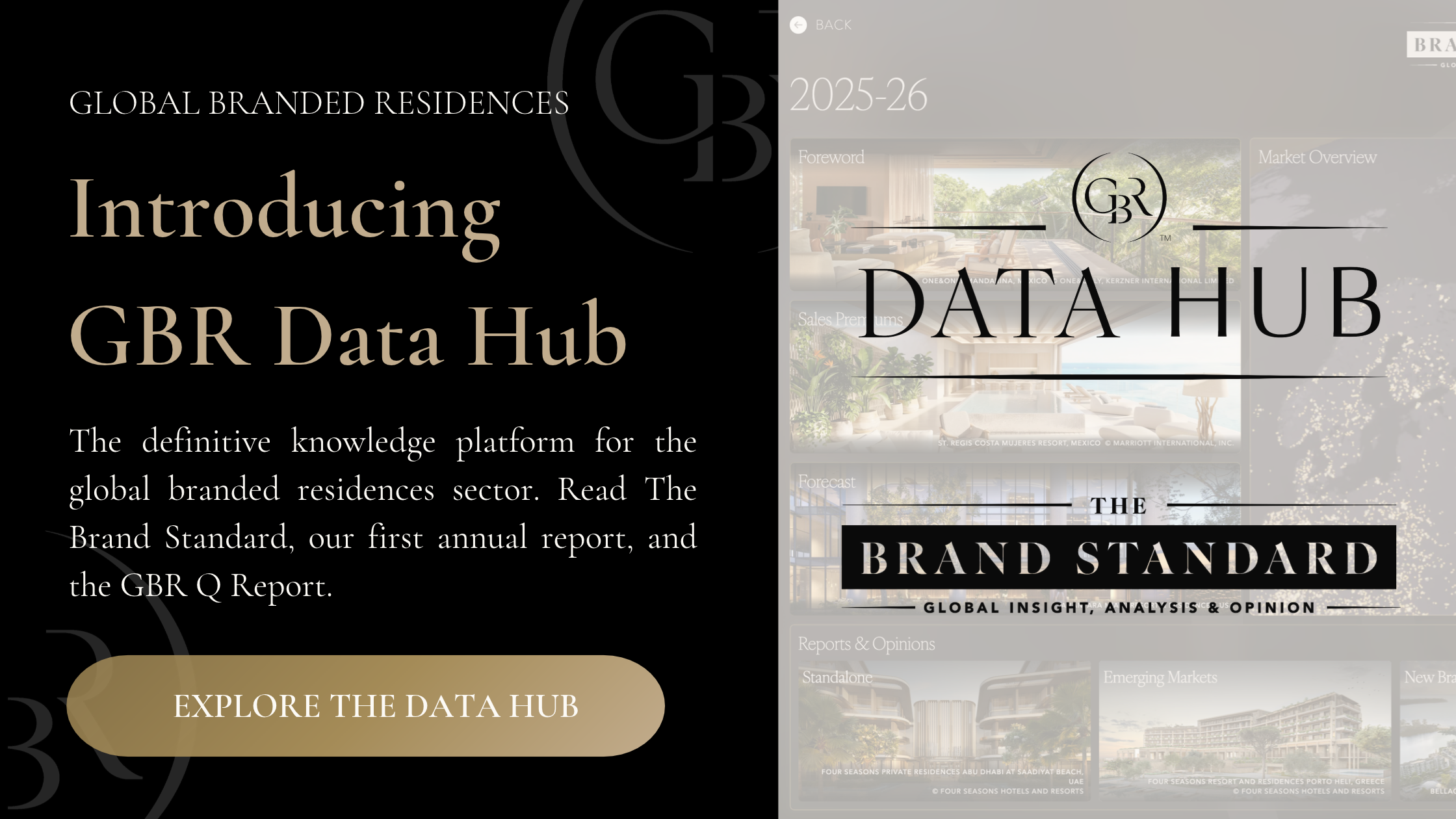 Introducing GBR Data Hub